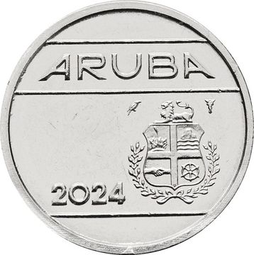 10 центов 2024 Аруба