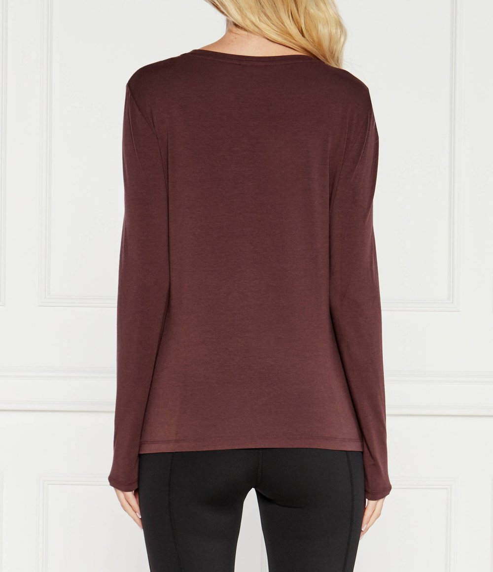 Блузка EA7 - бордовый(6DTT13 TJDZZ)