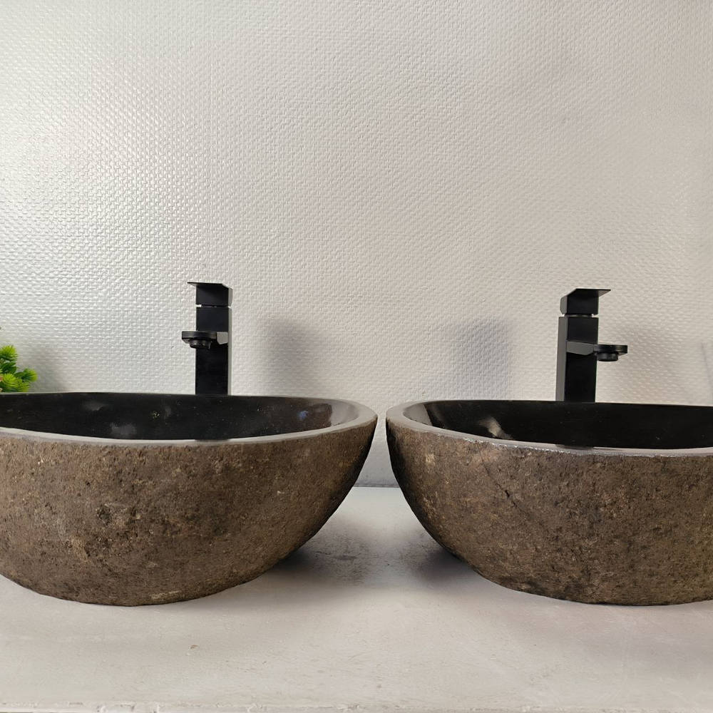 Раковина из речного камня ПАРА! RS-65357 53*40*15 0866