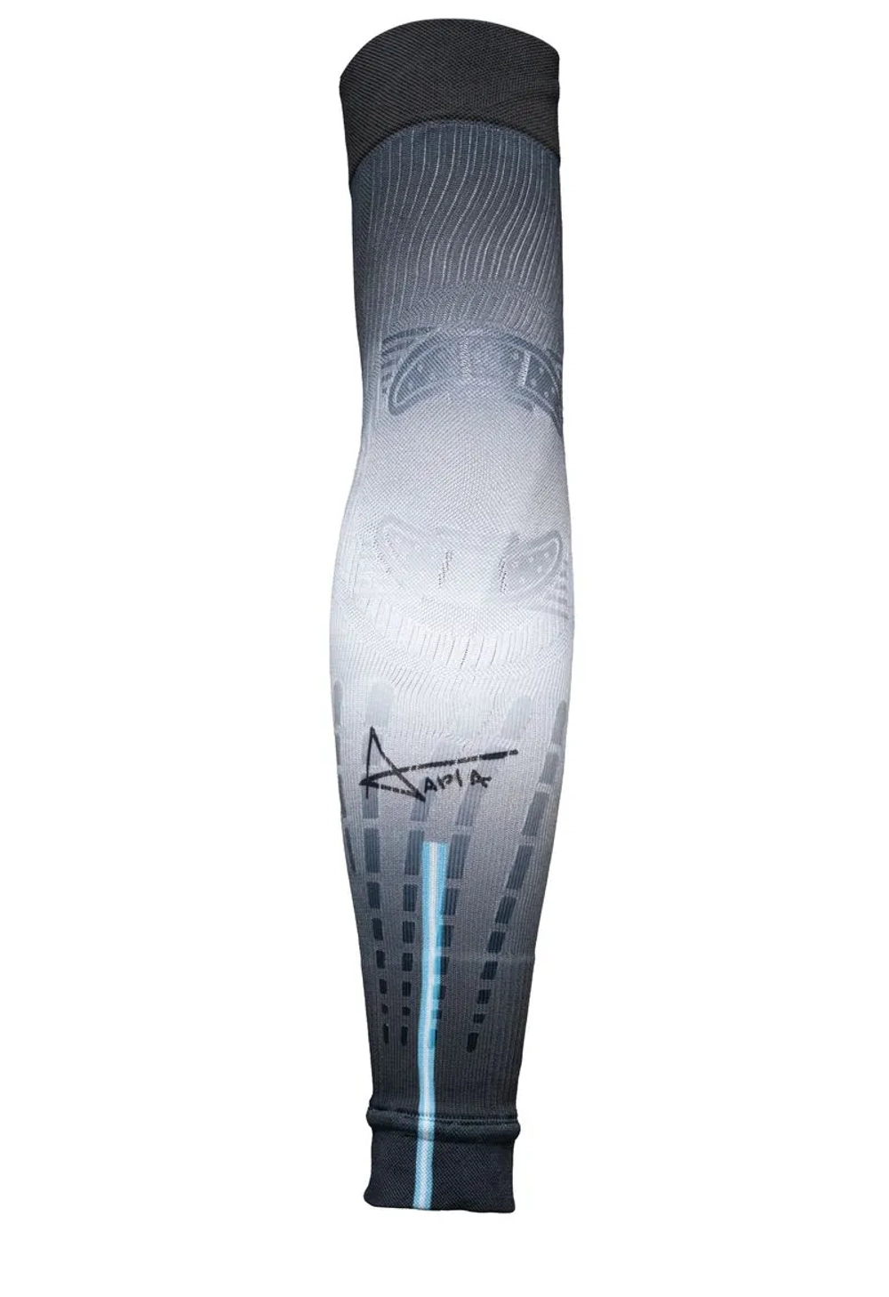 Рукав компрессионный Floky No Strain Evolution X Tapia Arm Sleeve 1P - gradient black/white