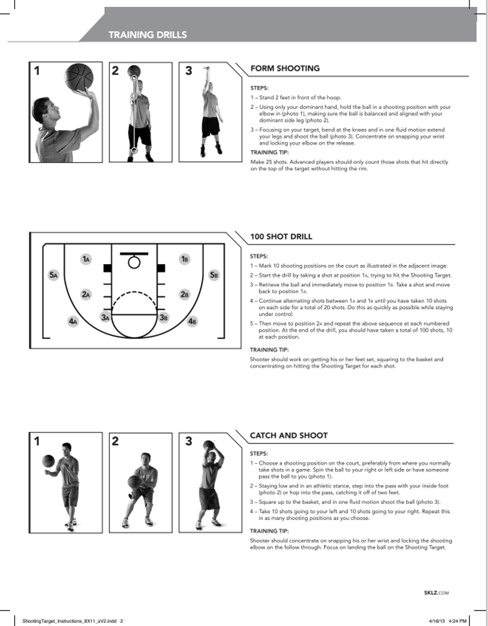 Баскетбольный тренажер "Попади в цель" SKLZ Basketball Shooting Target