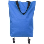 Сумка хозяйственная складная на 2х колёсах синяя SYD-024