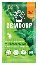 Грунт ZEMDORF Фунгицидный Универсальный 50 л