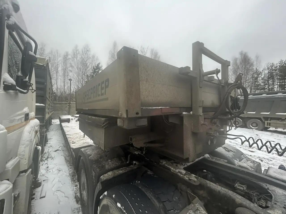 Спецприцеп 9942* Полуприцеп тяжеловоз 4 оси 994294 (Не раздвижной)