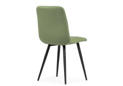 Стул на металлокаркасе Дани зеленый / черный