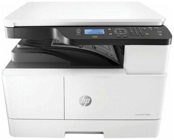 МФУ лазерное HP LaserJet M438n, «3 в 1», А3, 22 страниц/ мин, 50000 страниц/ месяц, сетевая карта
