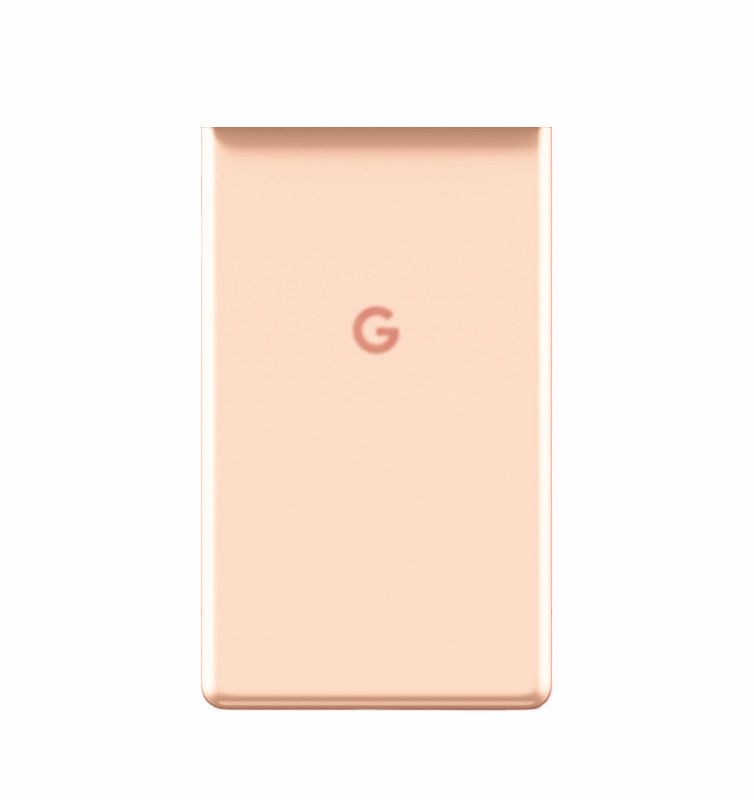 Задняя крышка для Google Pixel 6 бежевая (Kinda coral)