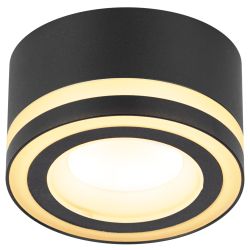 Светильник встраиваемый ЭРА DK113 BK под лампу GX53 черный