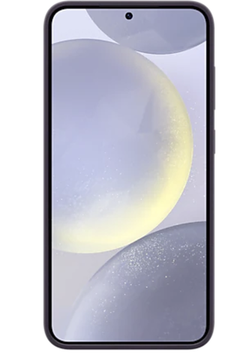 Чехол-накладка Silicone Case S24+ ( Темно -фиолетовый)