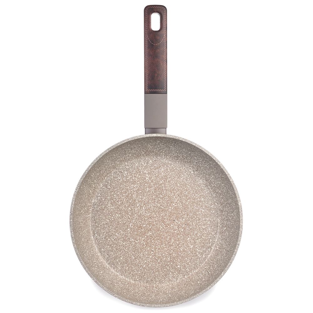 СКОВОРОДА С АНТИПРИГАРНЫМ ПОКРЫТИЕМ PFLUON MARBLE, 24*4,8 СМ