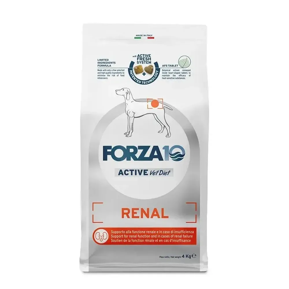 Сухой корм Forza 10 Renal Active cane для взрослых собак всех пород при острой и хронической почечной недостаточности Сухой корм Forza 10 Renal Active cane для взрослых собак всех пород при острой и хронической почечной недостаточности