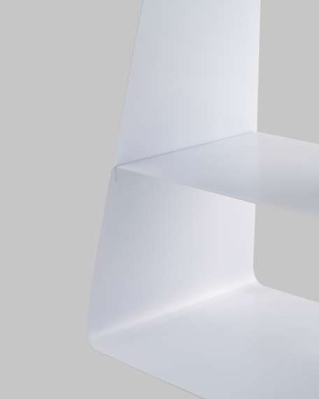 Журнальный столик Leyre металл белый