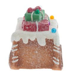 GAEM Фигурка декоративная с подсветкой "Вагончик"(3хААА,н/п), L22 W16 H19 см