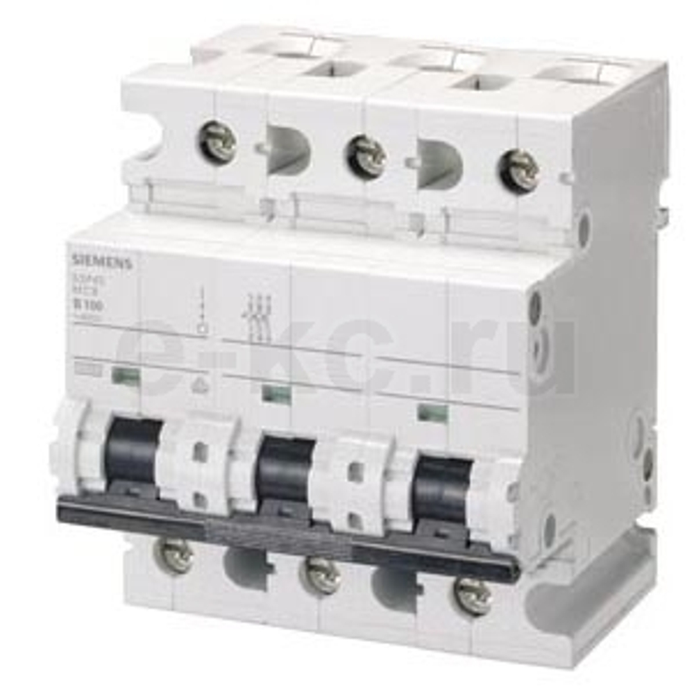 Авт.выкл. 5SP4391-7 3р100А10кА х-ка C 400V  щир.1,5-мод.