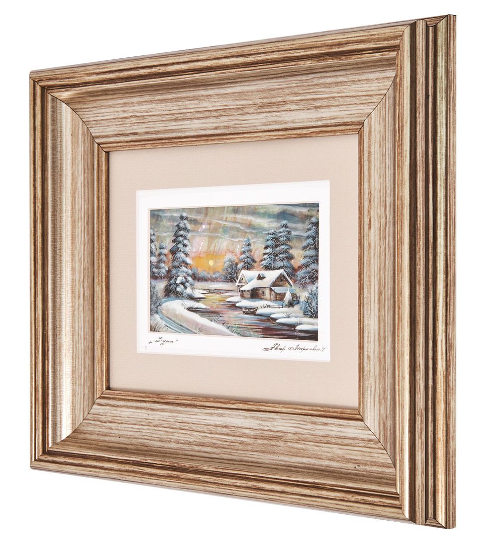 Народные промыслы ШК-55/215-02 Панно «Зимний пейзаж»