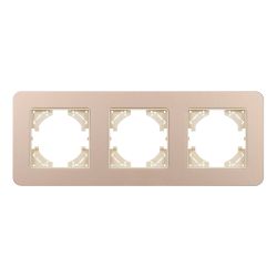 Рамка алюминиевая FRM-AKIRY-SFAL-3-GD (Arlight, -) 049742