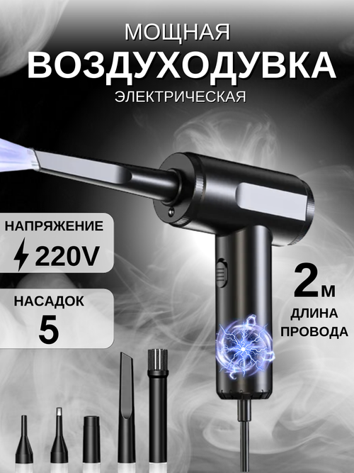 Воздушный проводной компрессор 600W / воздуходувка AC01