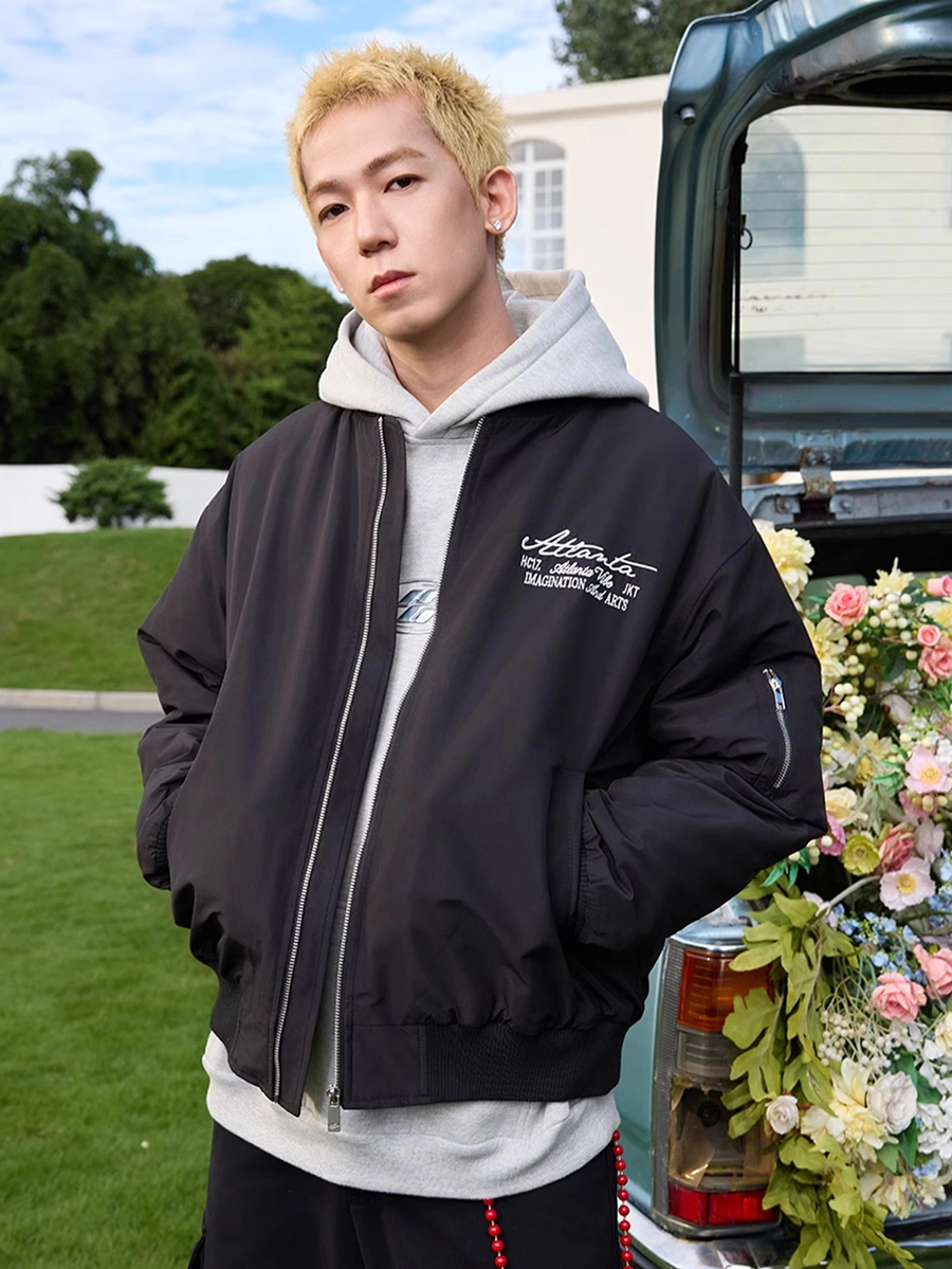 Бомбер HARSHandCRUEL "Atlanta Flow" MA-1 Bomber Jacket