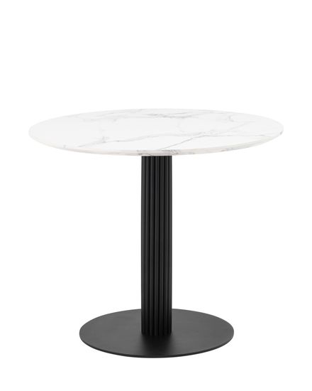 Стол обеденный Rubby D90 белый мрамор