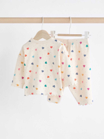 Лонгслив и легинсы в комплекте Next B46-301, Белый