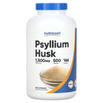 Nutricost, шелуха семян подорожника, 1500 мг, 500 капсул (500 мг в 1 капсуле)