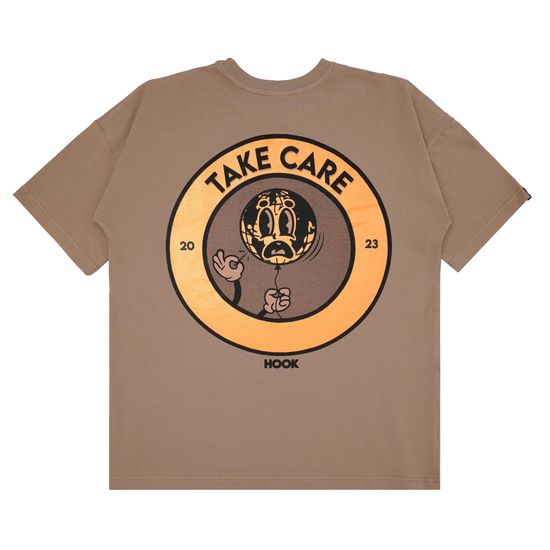Футболка HOOK Планета бежевый