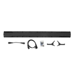 Конвектор электрический плинтусный ATRIC-300, 230 В, 300 Вт, ТЭН, черный Denzel