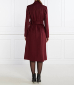 Хлопковое пальто Patrizia Pepe - бордовый(2O0120 A171)