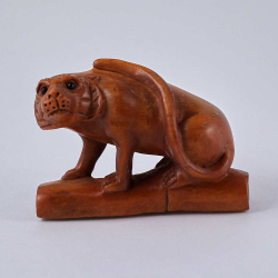 Нэцкэ Тигр на дереве