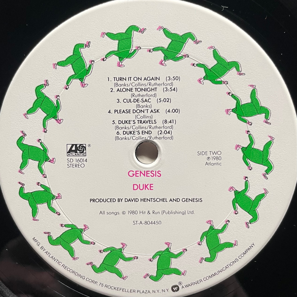 Genesis ‎– Duke (США 1980г.)