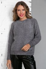 Пуловер "Дания" (графит) Elza (Акция)