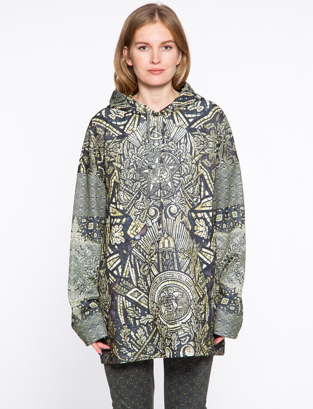 Худи "Три Империи", по мотивам мозаик на ст. метро «Комсомольская», созданным по эскизам Павла Корина