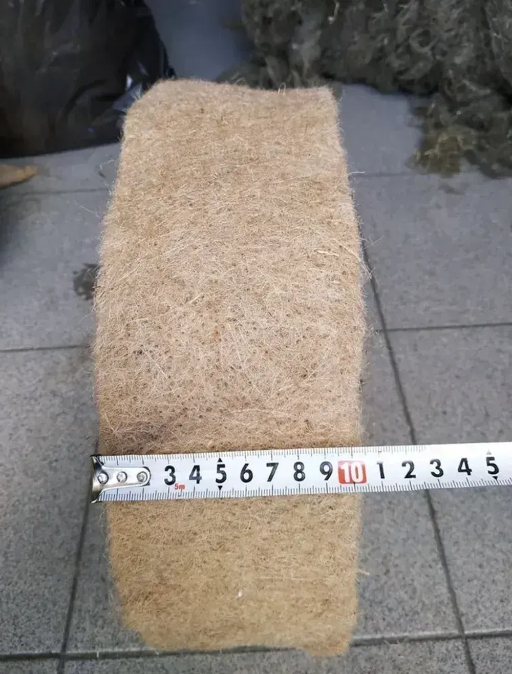 Джут межвенцовый утеплитель 100 мм * 20 мет. (т. 5-6 мм) 8 ШТ.