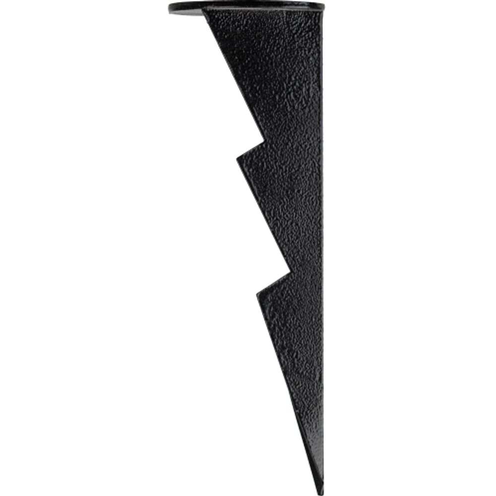 Держатель грунтовый ЭРА ДГ-02 для прожекторов и ландшафтных светильников черный для крепления в грунт | Аксессуары для прожекторов