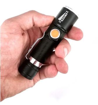 Ручной аккумуляторный фонарь с зарядкой USB BL-616-T6