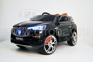 Детский электромобиль River Toys Maserati E007KX черный фото №1