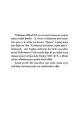 Seçmə şeirlər (Məhəmməd Hadi)