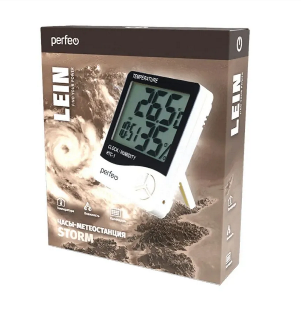 Часы-метеостанция Perfeo Storm Lein PF-HTC-1