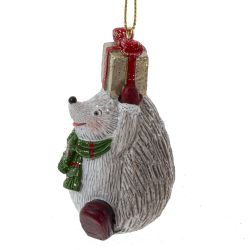 GAEM Фигурка декоративная подвесная "Ежик", L4 W5 H8 см, 4в.