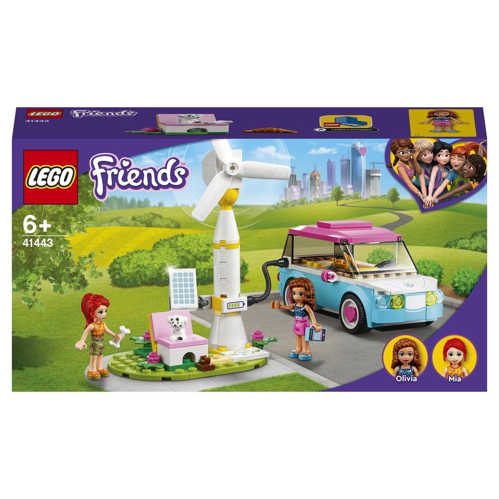 Конструктор LEGO Friends 41443 Электромобиль Оливии