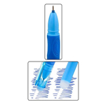 Ручка гелевая, пиши-стирай, Basir, синие чернила, цветной корпус, 12 шт