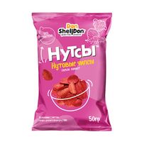 Нутовые чипсы &quot;Нутсы&quot; со свеклой и кунжутом, 50 г, Don Shelldon