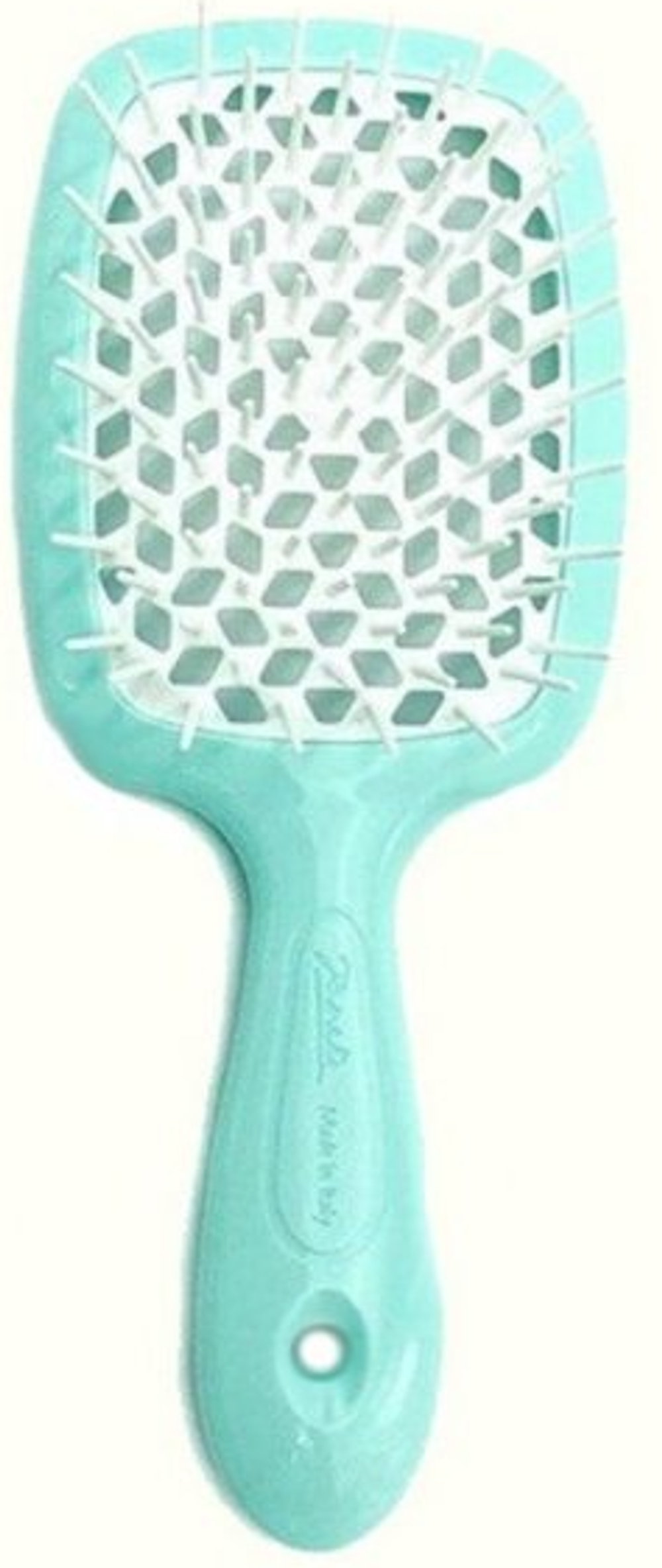 Расческа для волос JANEKE SuperBrush The Original Мятный с белым