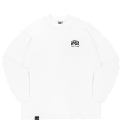 Лонгслив HAIDED ENDLESS CYCLE Белый