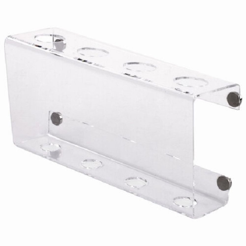 Держатель магнитный для 4 маркеров для доски, 85*16мм Brauberg, прозрачный акрил