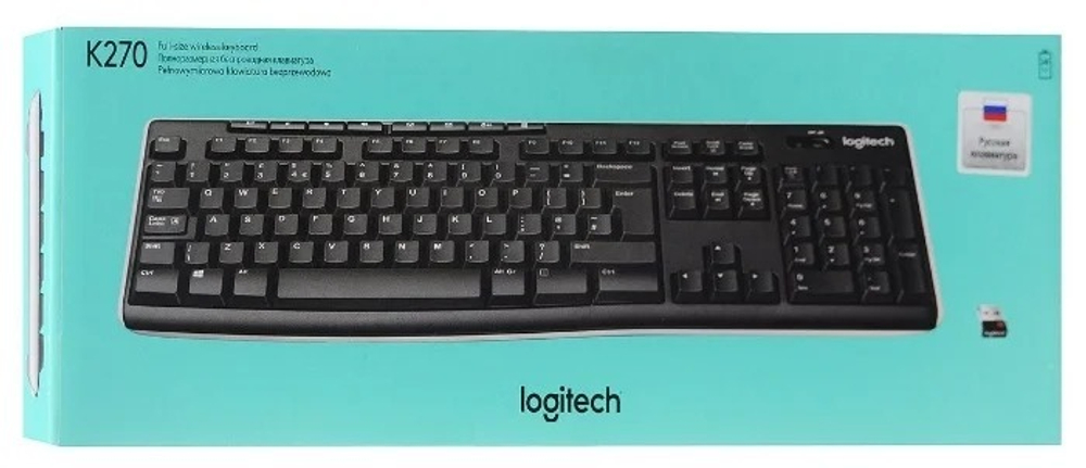 Клавиатура Logitech K270 Wireless (920-003757)
