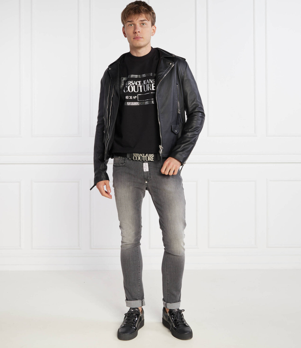 Джинсы Denim Trousers Philipp Plein - пепельный (MDT3554 PDE004N)