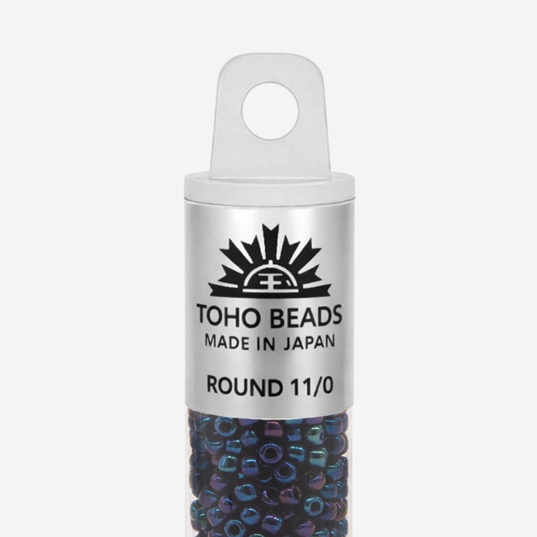 Японский бисер TOHO Round 11/0 (№82), металлизированный, непрозрачный глянцевый
