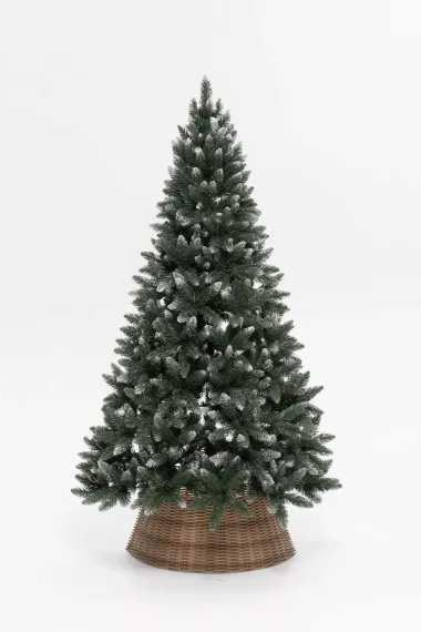 Искусственная елка Костромская иней 210 см., мягкая хвоя ПВХ, ЕлкиТорг (250210)