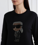 Худи ikonik 2.0 Karl Lagerfeld - черный(235W1870)